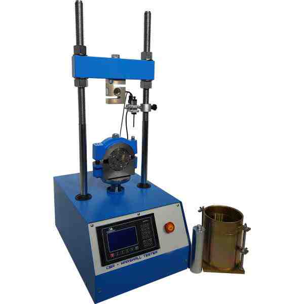 Cbr & Marshall & Tek Eksenli Test Cihazı (Dokunmatik Ekran)